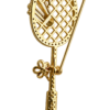 Tennis Racket Brooch